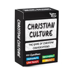 Christian Culture Conversation Starter Cards for Bible Study