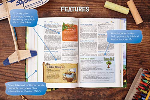NIV Adventure Bible Hardcover with Full Color Illustrations