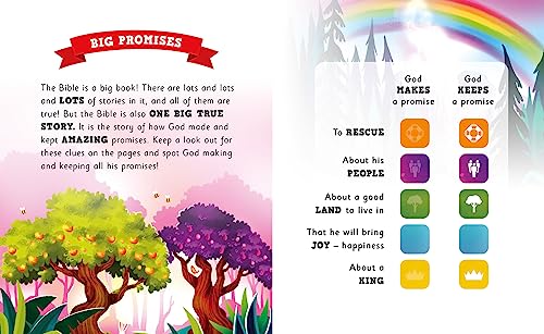 Illustrated Children's Bible Storybook: God's Big Promises