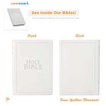 KJV Holy Bible, Large Print Faux Leather Red Letter