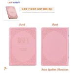 KJV Giant Print Full-size Holy Bible, Pink