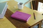 NIV Pink Leathersoft Thinline Bible with Comfort Print