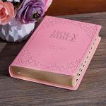 KJV Giant Print Full-size Holy Bible, Pink