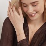 PAVOI Gold Plated Cross Bracelet | Simple Jewelry