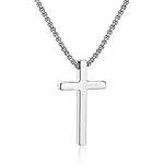 Sterling Silver Cross Pendant Necklaces - Christian Religious Gifts