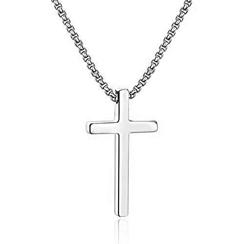 Sterling Silver Cross Pendant Necklaces - Christian Religious Gifts