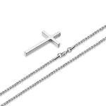 Sterling Silver Cross Pendant Necklaces - Christian Religious Gifts