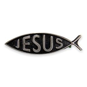 Jesus Fish Lapel Pin: Popular Christian Jewelry for Bikers