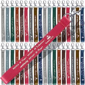 90 Christian Keychains Bible Verse Inspirational Religious Gifts