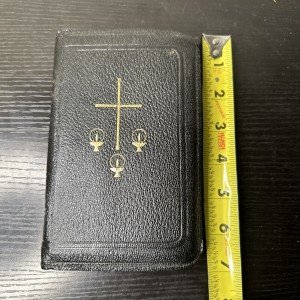 Vintage Complete Catholic Prayer Book - Leather Bound