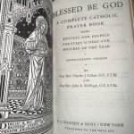 Vintage Complete Catholic Prayer Book - Leather Bound