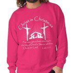 Christmas Jesus Christ Holiday Long Sleeve Sweatshirt