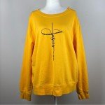 Jesus Graphic Crewneck Sweater for Women