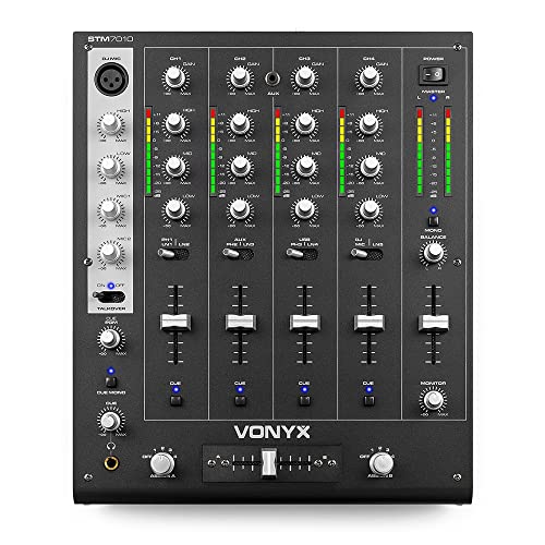 Vonyx STM-7010 4-Channel USB DJ Mixer