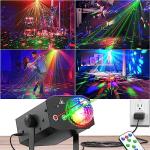 Sound Activated Disco Ball Lights with Remote Control