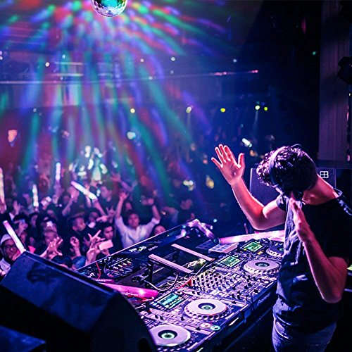 Litake Sound Activated DJ Disco Lights 2 Pack