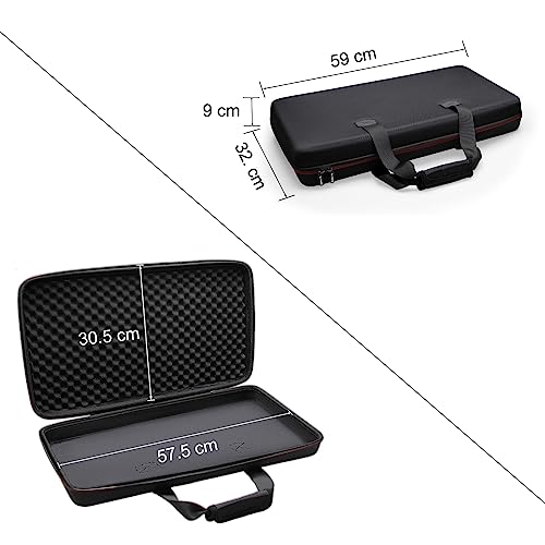 LTGEM Hard Case for DJ Controllers – Portable Bag