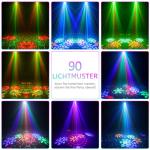 Sound-Activated DJ Disco Lights with Remote Control