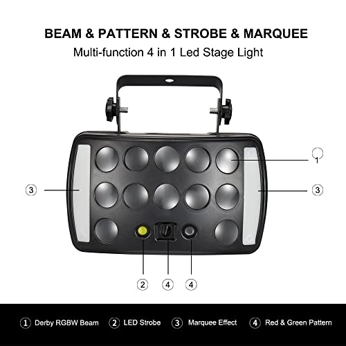 WorldLite 4-in-1 RGBW DJ Stage Light