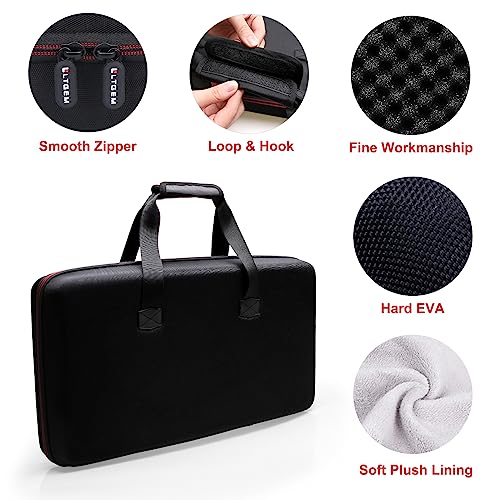 LTGEM Hard Case for DJ Controllers – Portable Bag