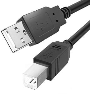 Ancable 3FT USB B MIDI Cable for Instruments