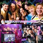 Sound-Activated DJ Disco Lights with Remote Control