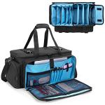 Large DJ Cable Bag with Padded Bottom & Dividers
