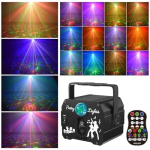 Sound Activated RGB DJ Stage Party Lights