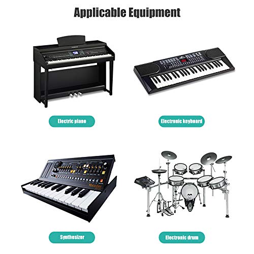 Ancable 3FT USB B MIDI Cable for Instruments