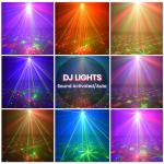 Sound Activated RGB DJ Stage Party Lights