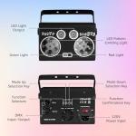 Sound-Activated DJ Disco Lights with Remote Control