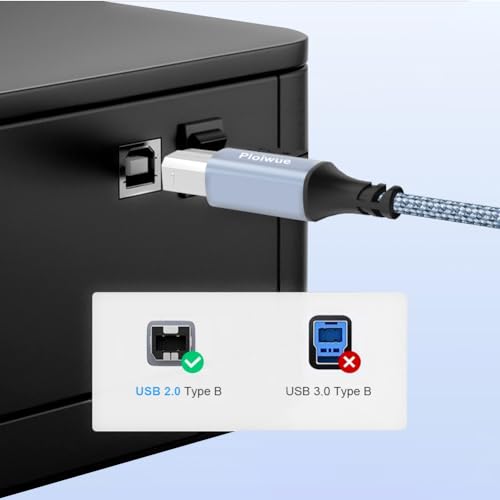 1M USB A & C to USB-B Cable Adapter
