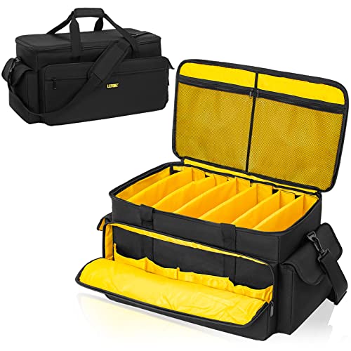 LEFOR·Z DJ Equipment Gig Bag with Cable Organizer