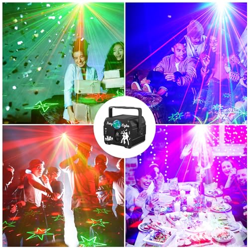 Sound Activated RGB DJ Stage Party Lights