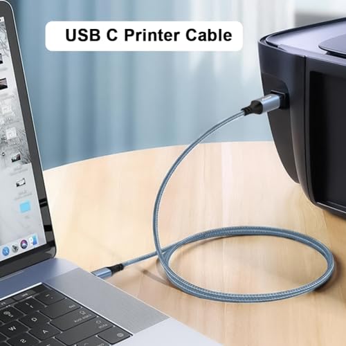 1M USB A & C to USB-B Cable Adapter