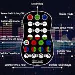 Sound Activated RGB DJ Stage Party Lights