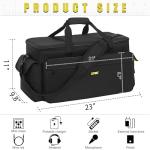LEFOR·Z DJ Equipment Gig Bag with Cable Organizer