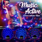 Ecoastal DJ Disco Ball Strobe Lights - 2 Pack