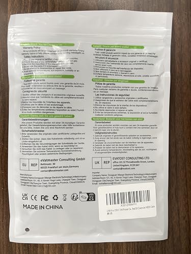 1M USB A & C to USB-B Cable Adapter