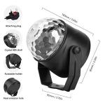 Ecoastal DJ Disco Ball Strobe Lights - 2 Pack