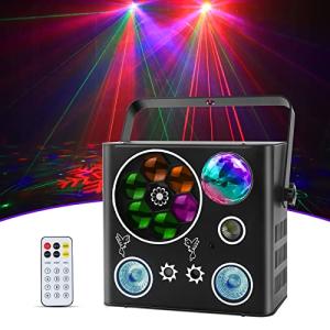 5 in 1 LED DJ Stage Light with Magic Ball