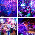 YAZEKY Remote-Controlled Disco Ball Party Lights