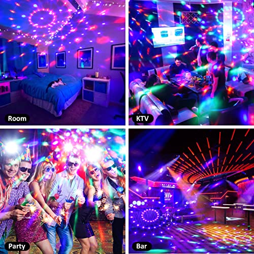 YAZEKY Remote-Controlled Disco Ball Party Lights