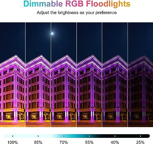 Linke 25W RGB LED Disco Light Bar Set