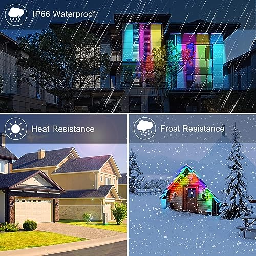 Linke 25W RGB LED Disco Light Bar Set