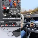 Stereo RCA Y Splitter Cable for DJ Equipment