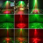 USB DJ Disco Lights with Sound Activation & Remote