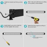 Linke 25W RGB LED Disco Light Bar Set