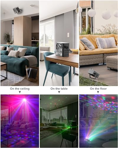5 in 1 LED DJ Stage Light with Magic Ball