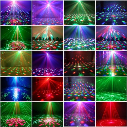 Sound Activated Disco Strobe Lights with Remote Control